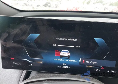 2023 BMW Ix xDrive50 из США, поврежденный, VIN WB523CF06PCM08094